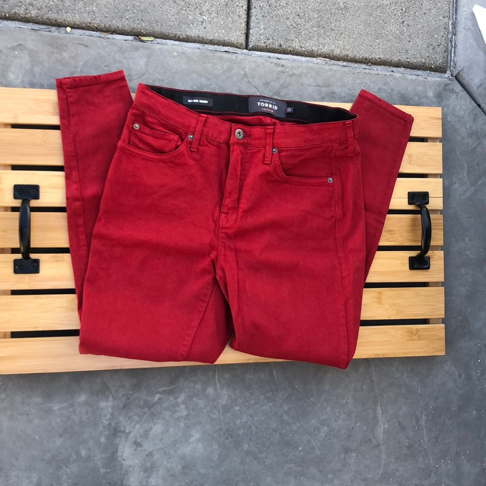 Torrid Size 10R Sky High Skinny Jeans